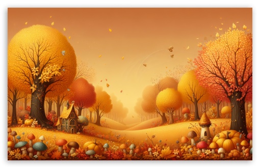 Fantasy Autumn Landscape UltraHD Wallpaper for 8K UHD TV 16:9 Ultra High Definition 2160p 1440p 1080p 900p 720p ; UltraWide 21:9 24:10 ; Widescreen 16:10 5:3 WHXGA WQXGA WUXGA WXGA WGA ; Fullscreen 4:3 5:4 3:2 UXGA XGA SVGA QSXGA SXGA DVGA HVGA HQVGA ( Apple PowerBook G4 iPhone 4 3G 3GS iPod Touch ) ; Tablet 1:1 ; Mobile 9:16 9:19.5 9:20 10:16 2:3 3:5 3:4 - ;