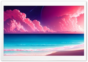 Fantasy Beach Ultra HD Wallpaper for 4K UHD Widescreen desktop, tablet & smartphone