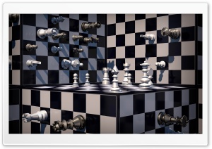 Fantasy Chess Art Ultra HD Wallpaper for 4K UHD Widescreen Desktop, Lockscreen, Screensaver, TV, Tablet, Smartphone