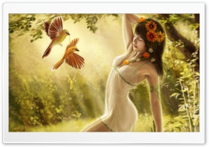 Fantasy Girl 4 Ultra HD Wallpaper for 4K UHD Widescreen desktop, tablet & smartphone