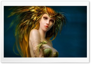 Fantasy Girl Art Ultra HD Wallpaper for 4K UHD Widescreen desktop, tablet & smartphone