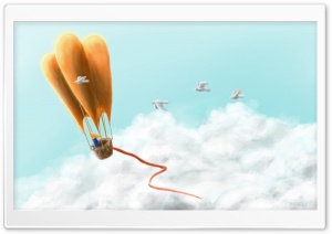Fantasy Hot Air Balloon Travel Ultra HD Wallpaper for 4K UHD Widescreen desktop, tablet & smartphone