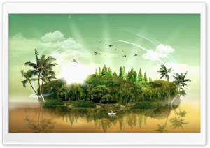 Fantasy Island Ultra HD Wallpaper for 4K UHD Widescreen desktop, tablet & smartphone