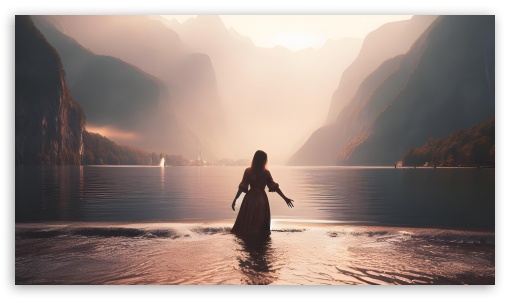 Fantasy Sunset UltraHD Wallpaper for UHD 16:9 ; HD 16:9 ;