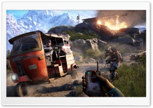 Far Cry 4 Ultra HD Wallpaper for 4K UHD Widescreen desktop, tablet & smartphone