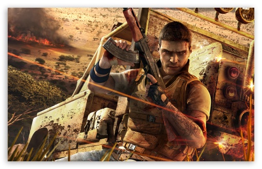 Far Cry 2 3 UltraHD Wallpaper for Wide 16:10 5:3 Widescreen WHXGA WQXGA WUXGA WXGA WGA ; 8K UHD TV 16:9 Ultra High Definition 2160p 1440p 1080p 900p 720p ; Standard 4:3 5:4 3:2 Fullscreen UXGA XGA SVGA QSXGA SXGA DVGA HVGA HQVGA ( Apple PowerBook G4 iPhone 4 3G 3GS iPod Touch ) ; Tablet 1:1 ; iPad 1/2/Mini ; Mobile 4:3 5:3 3:2 16:9 5:4 - UXGA XGA SVGA WGA DVGA HVGA HQVGA ( Apple PowerBook G4 iPhone 4 3G 3GS iPod Touch ) 2160p 1440p 1080p 900p 720p QSXGA SXGA ;