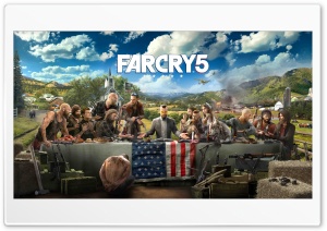 Far Cry 5 4K 8K Ultra HD Wallpaper for 4K UHD Widescreen Desktop, Lockscreen, Screensaver, TV, Tablet, Smartphone