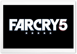Far Cry 5 Logo Ultra HD Wallpaper for 4K UHD Widescreen desktop, tablet & smartphone