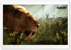 Far Cry Primal Sabertooth Ultra HD Wallpaper for 4K UHD Widescreen desktop, tablet & smartphone