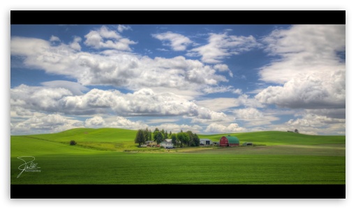 Farm on Joe Babbitt Road between Colfax and Pullman, Washington UltraHD Wallpaper for 8K UHD TV 16:9 Ultra High Definition 2160p 1440p 1080p 900p 720p ; Mobile 16:9 - 2160p 1440p 1080p 900p 720p ;
