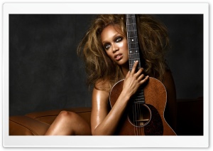 Fashion Model Tyra Banks Ultra HD Wallpaper for 4K UHD Widescreen desktop, tablet & smartphone