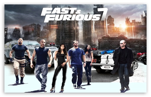 FAST 7 UltraHD Wallpaper for Widescreen 16:10 ;
