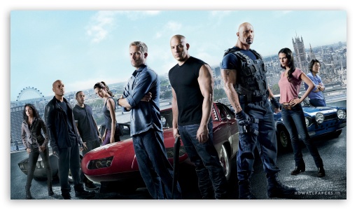 Fast And Furious 6 UltraHD Wallpaper for HD 16:9 ;