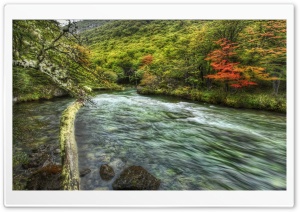 Fast Flowing River Ultra HD Wallpaper for 4K UHD Widescreen desktop, tablet & smartphone