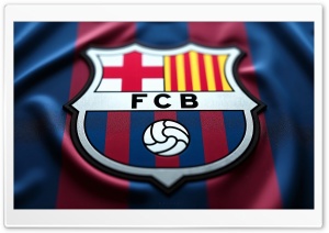 FC Barcelona Logo 4K UHD Wallpaper for Widescreen and UltraWide Desktop, UltraHD TV, Smartphone, Tablet