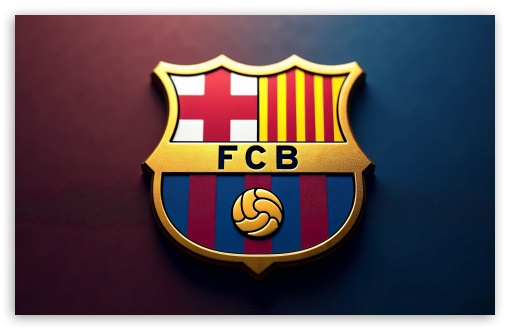 FC Barcelona Logo UltraHD Wallpaper for Widescreen 16:10 ;