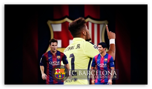 Fc Barcelona Mes Que Un Club UltraHD Wallpaper for HD 16:9 ;