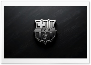 FC Barcelona Metal Logo 4K UHD Wallpaper for Widescreen and UltraWide Desktop, UltraHD TV, Smartphone, Tablet