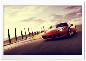 Ferrari 4K UHD Wallpaper for Widescreen and UltraWide Desktop, UltraHD TV, Smartphone, Tablet