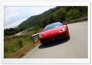 Ferrari 458 Italia   Front View Ultra HD Wallpaper for 4K UHD Widescreen desktop, tablet & smartphone