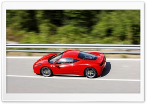 Ferrari 458 Italia   Top View 4K UHD Wallpaper for Widescreen and UltraWide Desktop, UltraHD TV, Smartphone, Tablet