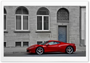 Ferrari 458 Italia Sideways Ultra HD Wallpaper for 4K UHD Widescreen desktop, tablet & smartphone