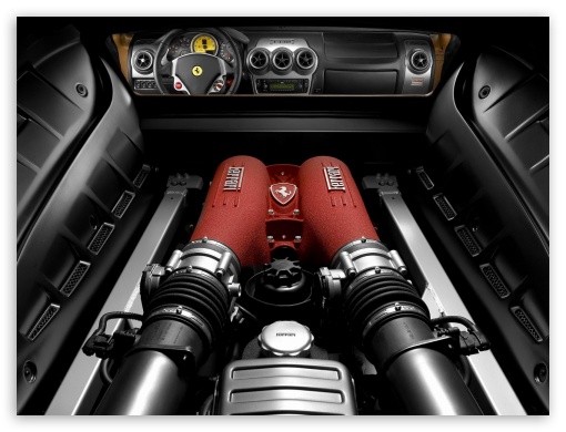 ferrari-engine UltraHD Wallpaper for Fullscreen 4:3 UXGA XGA SVGA ;