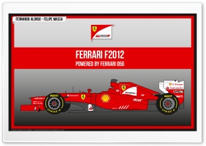 Ferrari F2012 Ultra HD Wallpaper for 4K UHD Widescreen desktop, tablet & smartphone