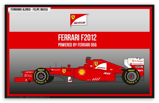 Ferrari F2012 UltraHD Wallpaper for Wide 16:10 Widescreen WHXGA WQXGA WUXGA WXGA ; 8K UHD TV 16:9 Ultra High Definition 2160p 1440p 1080p 900p 720p ;