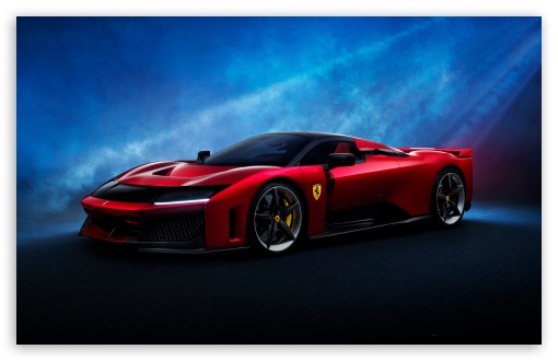 Ferrari F80 combines a Powerful 3.0 liter V6 engine with an Electric Motor UltraHD Wallpaper for UHD 16:9 ; HD 16:9 ; UltraWide 21:9 24:10 32:9 32:10 ; Widescreen 16:10 5:3 ; Fullscreen 4:3 5:4 3:2 ; Dual 16:10 5:3 16:9 4:3 5:4 3:2 ;
