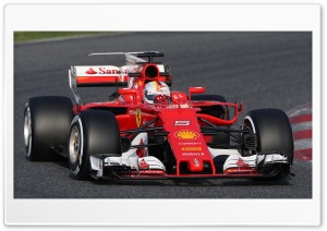 Ferrari SF70H Vettel Ultra HD Wallpaper for 4K UHD Widescreen desktop, tablet & smartphone