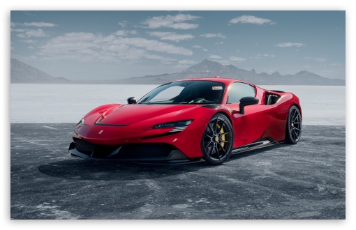 Ferrari SF90 Stradale Novitec UltraHD Wallpaper for UHD 16:9 ; HD 16:9 ; UltraWide 21:9 24:10 32:9 32:10 ; Widescreen 16:10 ; Fullscreen 3:2 ; Dual 16:10 16:9 ;