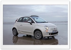 Fiat 500 Convertible Ultra HD Wallpaper for 4K UHD Widescreen desktop, tablet & smartphone