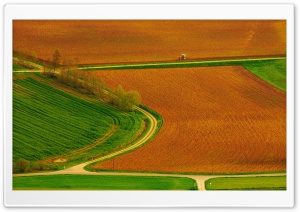 Field Roads Ultra HD Wallpaper for 4K UHD Widescreen desktop, tablet & smartphone