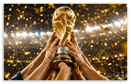 FIFA World Cup Trophy Celebration - World Championship 2026 UltraHD Wallpaper for UHD 16:9 ; HD 16:9 ; UltraWide 21:9 24:10 ; Widescreen 16:10 ; Tablet 1:1 ; Mobile 9:16 9:19.5 9:20 9:21 9:22 ;