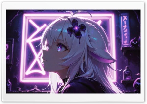 Filian Virtual YouTuber 4K UHD Wallpaper for Widescreen and UltraWide Desktop, UltraHD TV, Smartphone, Tablet