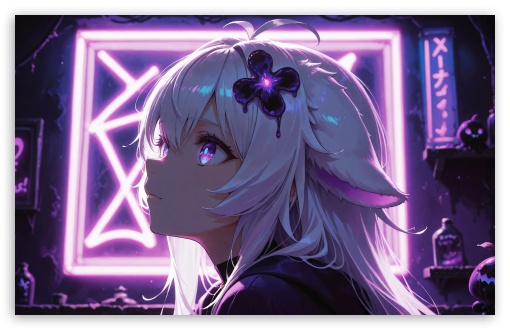 Filian Virtual YouTuber UltraHD Wallpaper for Widescreen 16:10 ;