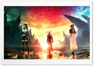 Final Fantasy VII Rebirth 2024 Video Game Ultra HD Wallpaper for 4K UHD Widescreen desktop, tablet & smartphone
