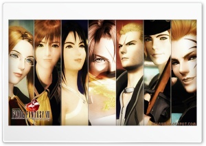 Final Fantasy VIII Cast Ultra HD Wallpaper for 4K UHD Widescreen desktop, tablet & smartphone