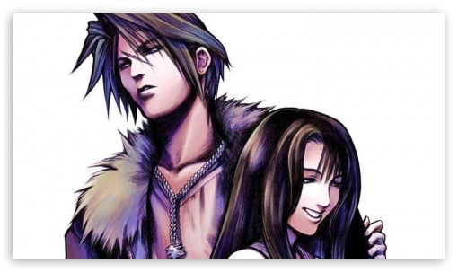 Final Fantasy VIII Squall  Rinoa UltraHD Wallpaper for Mobile 16:9 - 2160p 1440p 1080p 900p 720p ;