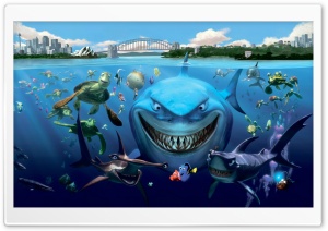 Finding Nemo Cast Ultra HD Wallpaper for 4K UHD Widescreen desktop, tablet & smartphone