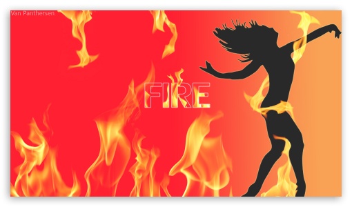 Fire UltraHD Wallpaper for HD 16:9 ;