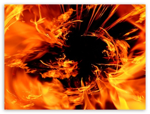 Fire UltraHD Wallpaper for Fullscreen 4:3 ;
