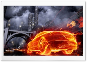 Fire Art Ultra HD Wallpaper for 4K UHD Widescreen desktop, tablet & smartphone