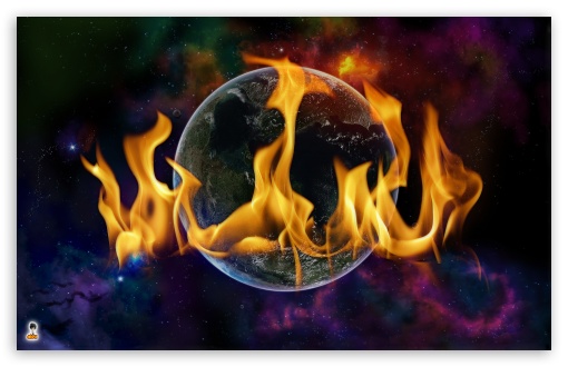 fire on Earth UltraHD Wallpaper for Widescreen 16:10 ;