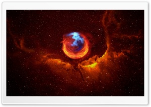Firefox Nebula Ultra HD Wallpaper for 4K UHD Widescreen desktop, tablet & smartphone