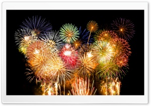 Fireworks Ultra HD Wallpaper for 4K UHD Widescreen desktop, tablet & smartphone