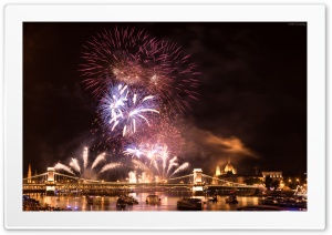 Fireworks Engaged Ultra HD Wallpaper for 4K UHD Widescreen desktop, tablet & smartphone