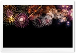Fireworks In The Sky Ultra HD Wallpaper for 4K UHD Widescreen desktop, tablet & smartphone