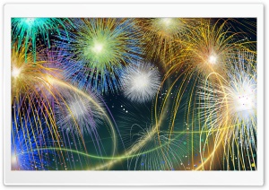 Fireworks Shows, Fourth Of July Ultra HD Wallpaper for 4K UHD Widescreen desktop, tablet & smartphone